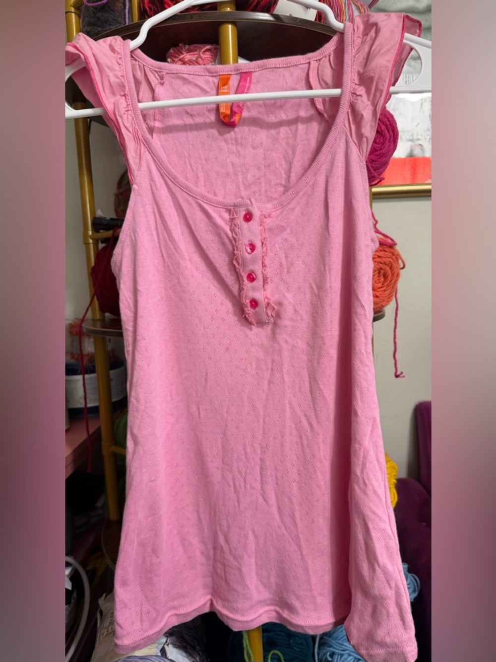 Jenni by Jennifer Moore Y2K Pink Cami